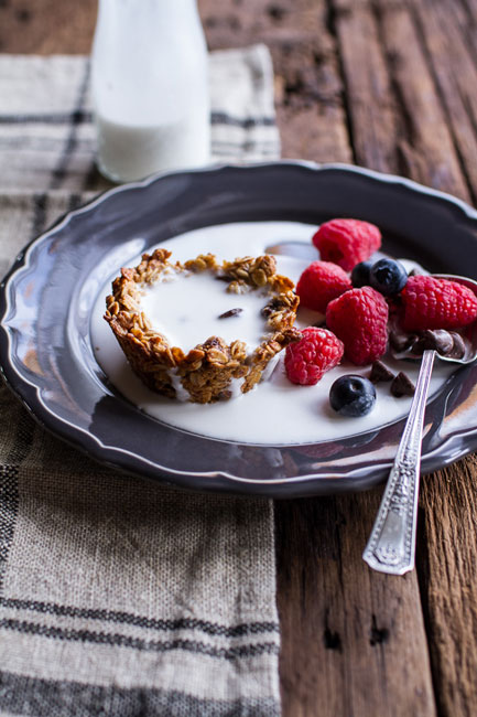 Oatmeal Chocolate Chip Breakfast Cups