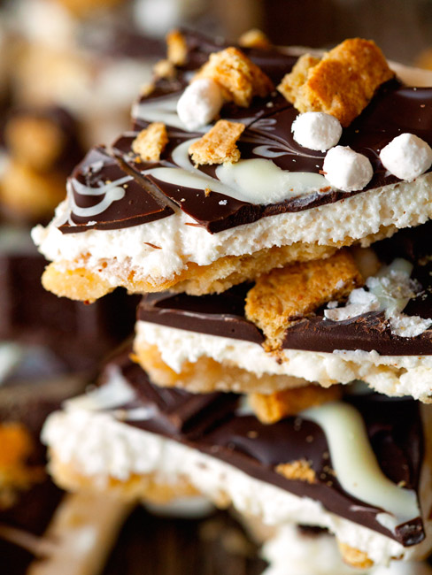 Saltine Toffee S'mores