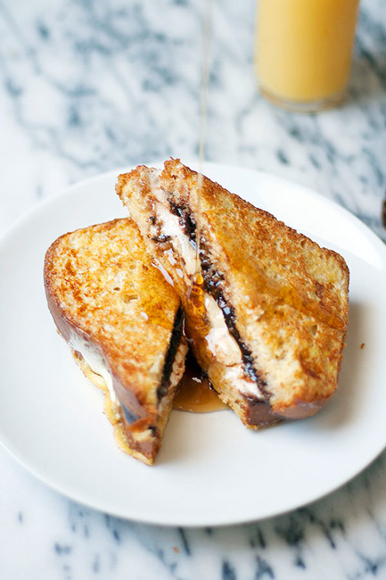 S’more stuffed french toast